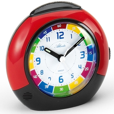Atlanta 1678/1 red Quartz Alarm Clock