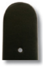 Lederband Merano 18mm zwart glad