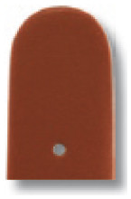 Lederband Merano 24mm cognac glad XL