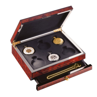 Watch Box for six pocket watches for 6 watches