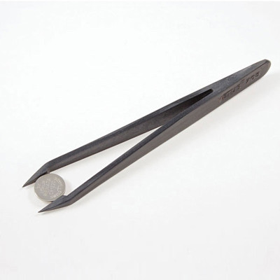 Forceps for button cells