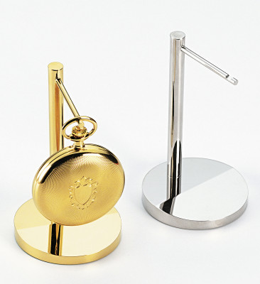 Pocket Watch Stands gilded