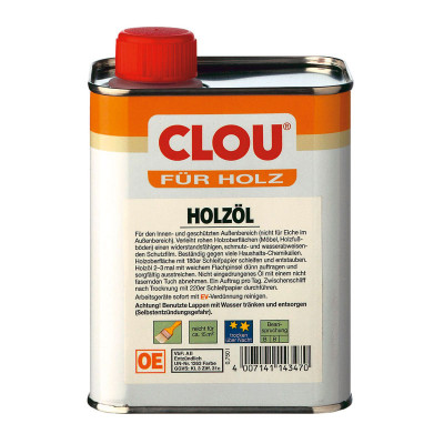 CLOU Wood oil, transparent 250 ml