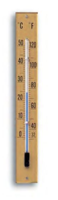 Thermometer met schroef, 70 x 20mm