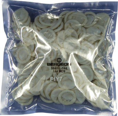 Doigtier en caoutchouc blanc, taille L, Ø 20 mm, en paquet de 144 pièces