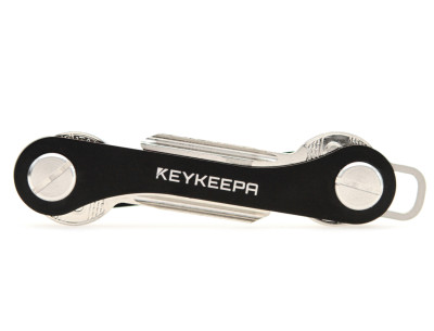 Keykeepa Sleutelhouder aluminium, tot 12 sleutels, zwart