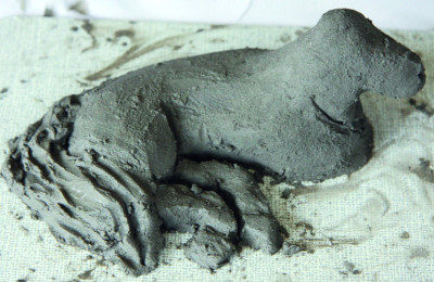 Pâte de béton professionnelle à malaxer, gris 1500g