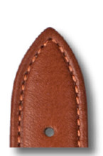 Bracelet-montre en cuir biologique Fairfield 20 mm cognac