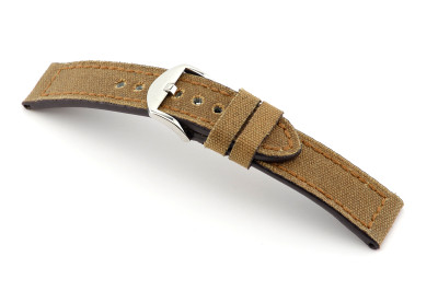 Bracelet-montre Mansfield 22mm miel