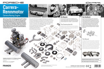 Experimental Kit Porsche Carrera racing engine