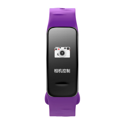 Fitness Tracker, purple, with color display