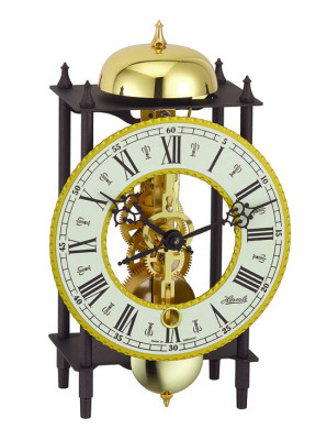 HERMLE skeleton table and wall clock Friborg III