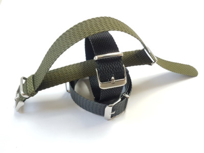 Nato perlon strap army-green 20mm