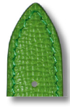 Leather strap Pasadena 16mm apple green