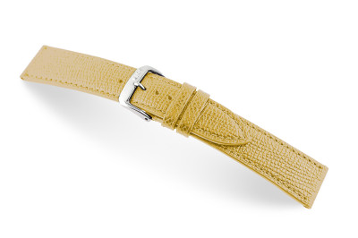 Bracelet-montre en cuir Pasadena 18mm sable XL