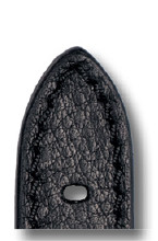 Leather strap Santa Fe 24mm black