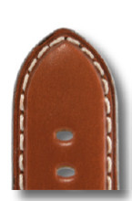Leather strap Happel PAN 22mm cognac