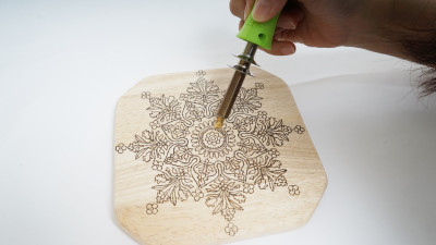 Wood burning & Crystal Hotfix Kit with all accesoires