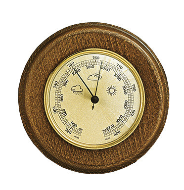 Barometer Made in Germany, oak