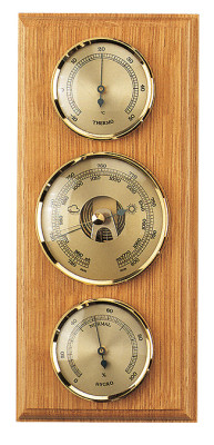 Weather station Made in Germany, oak