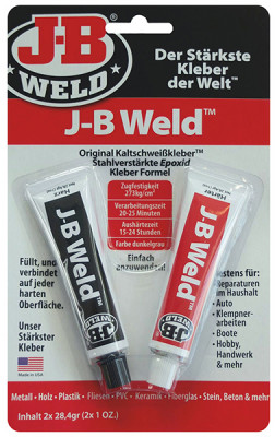 JB Weld Original colle pour soudure à froid, 2x28,4g
