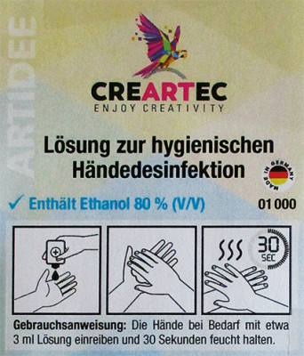 Desinfectiemiddel voor de handen, 1000 ml