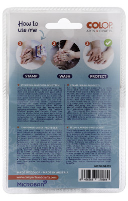 Bescherm stempel - stempelen - wassen - beschermen