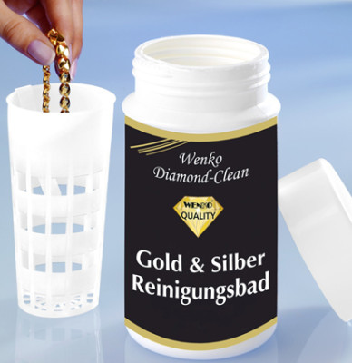 Diamond Clean Gold & Silver reinigingsbad, 375 ml