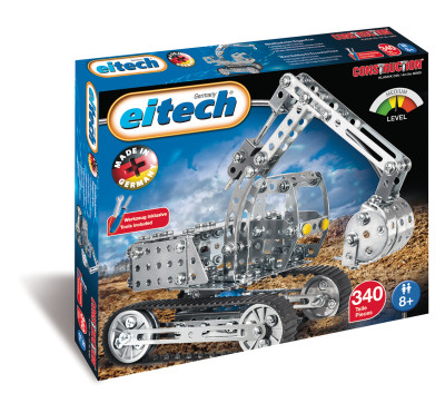 eitech Kit de construction en métal Excavateur