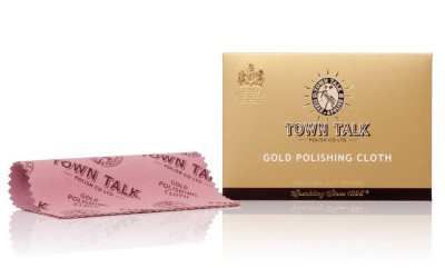 Mr Town Talk goud polijstdoek 12,5cm x 17,5cm