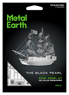 METAL EARTH 3D Bouwset Black Pearl Piratenschip