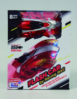 Flash Car by Racing Wall - drives everywhere - spectacular