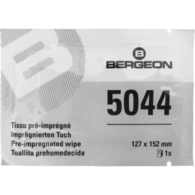 Bergeon impregnated cleaning wipes