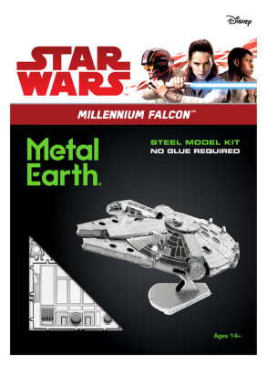 METAL EARTH Kit de construction 3D STAR WARS Falcon MMS251