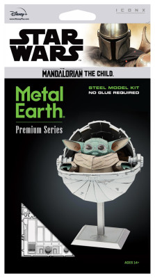 METAL EARTH Kit de construction 3D STAR WARS Mandalorian - The Child