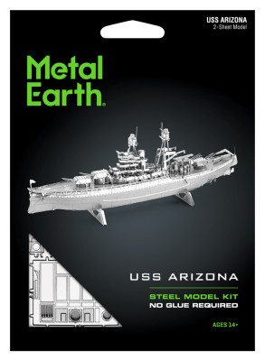 METAL EARTH Kit de construction 3D USS Arizona