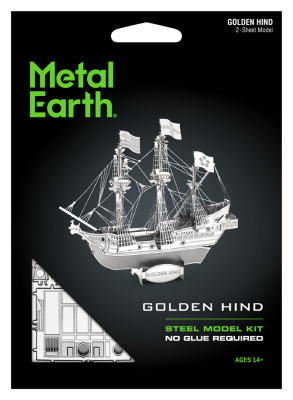 MEATL EARTH 3D Bouwset Golden Hind
