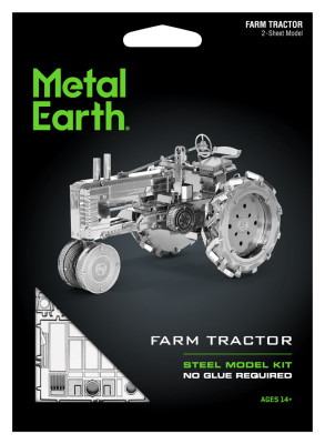 MEATL EARTH 3D Bouwset John Deere Model B Tractor