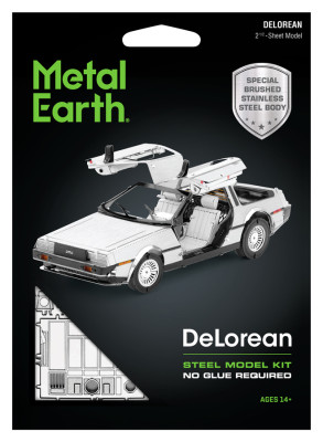 METAL EARTH 3D Bouwset Delorean