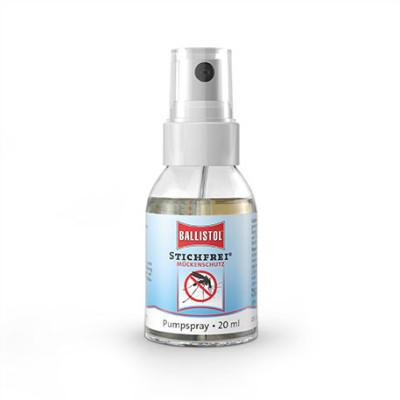 BALLISTOL Spray à pompe sans piqûres, 20ml - Répulsif tiques & moustiques