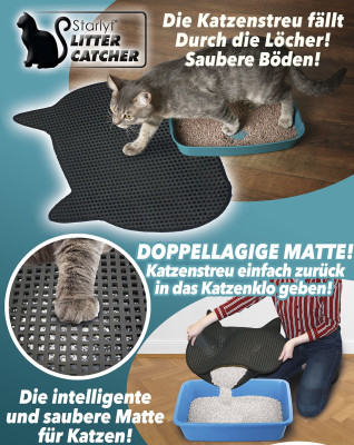 Kattenmat - zo blijft het schoon!