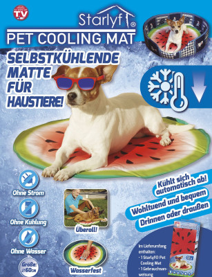 Pet Cooling Mat - Le tapis auto-rafraîchissant pour les animaux domestiques