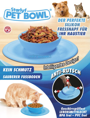 Pet Bowl - La gamelle en silicone parfaite pour votre animal domestique