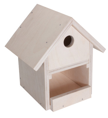 Wooden construction kit Birdhouse