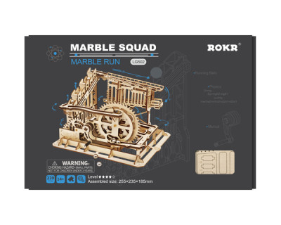ROKR 3D Bouwset Knikkerbaan Squad - Spectaculaire mechanica
