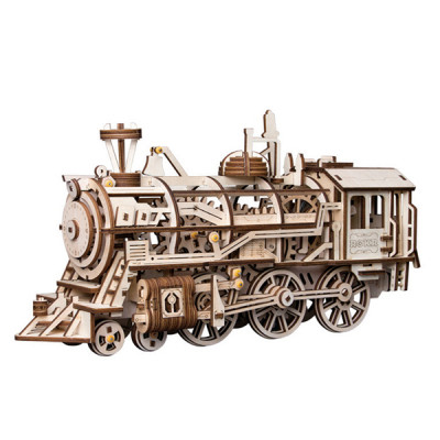 ROKR 3D Bouwset Locomotief Prime Steam Express