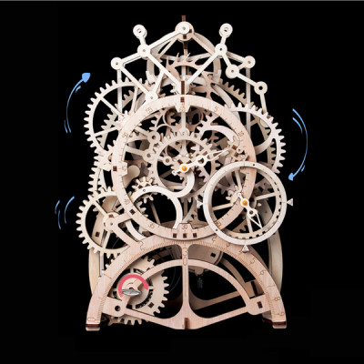 ROKR 3D Bouwset Wandklok / Pendulum Clock