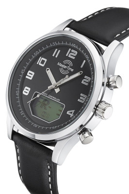 EXCLUSIVE OFFER: MasterTime radio controlled men's watch Specialist Big Date - MTGA-10712-41L