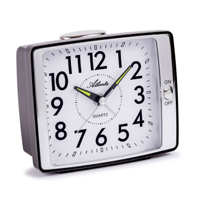 Atlanta 2151/4 Quartz alarm clock anthracite