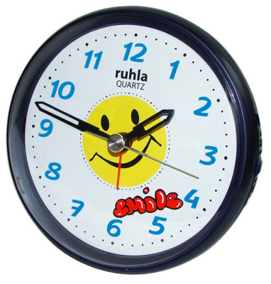 UMR children's alarm clock Smile, with a sweeping second